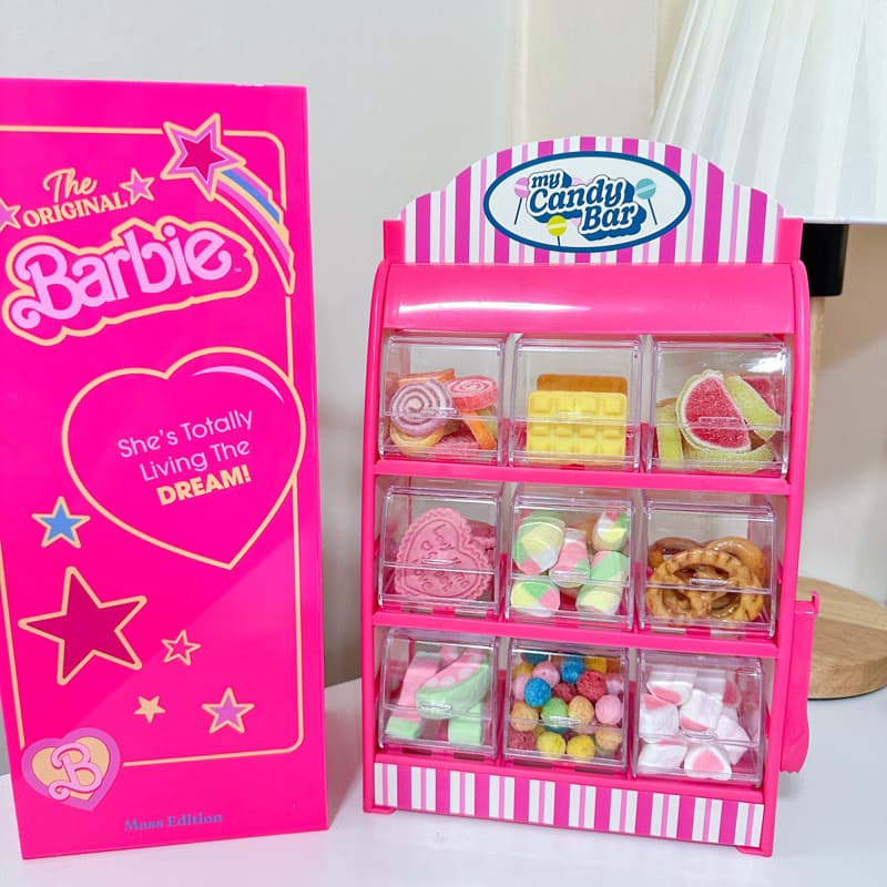 ตู้คีบเยลลี่สีแดง ตู้ใส่ขนม ตู้ใส่ลูกอม เยลลี่ Candy bar ! รูปที่ 3