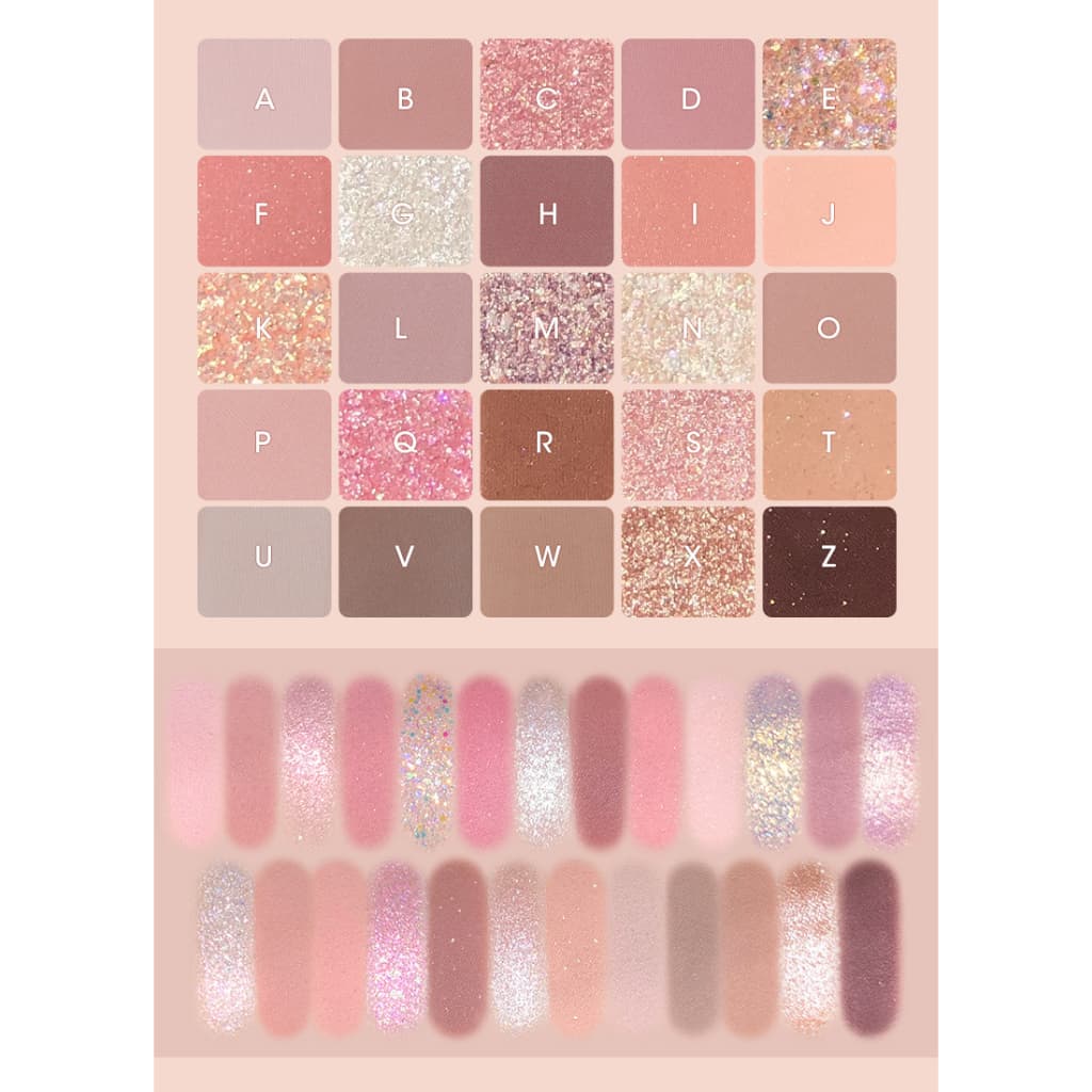 YOTAI อายแชโดว์ พาเลทอายแชโดว์ 25สี Eyeshadow เนื้อใยไหม เนื้อแมท ประกายชิมเมอร์ กลิตเตอร์ สีสวย กันน้ํา ติดทนนาน รูปที่ 7