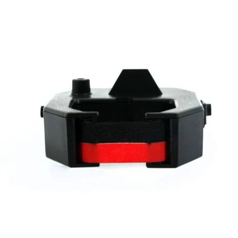 ผ้าหมึกเครื่องตอกบัตร Olympia รุ่น ET-6600 สีดำ/แดง. รูปที่ 4
