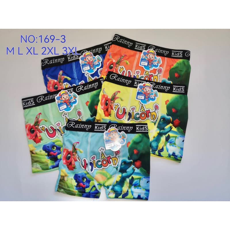 กางเกงในเด็กผู้ชาย มีขอบดำ ยกแพ็ค 10 ตัว แบบมีขา คละสี ลายเท่ เนื้อผ้าดี **อ่านรายละเอียดก่อนสั่งซื้อ** รูปที่ 8