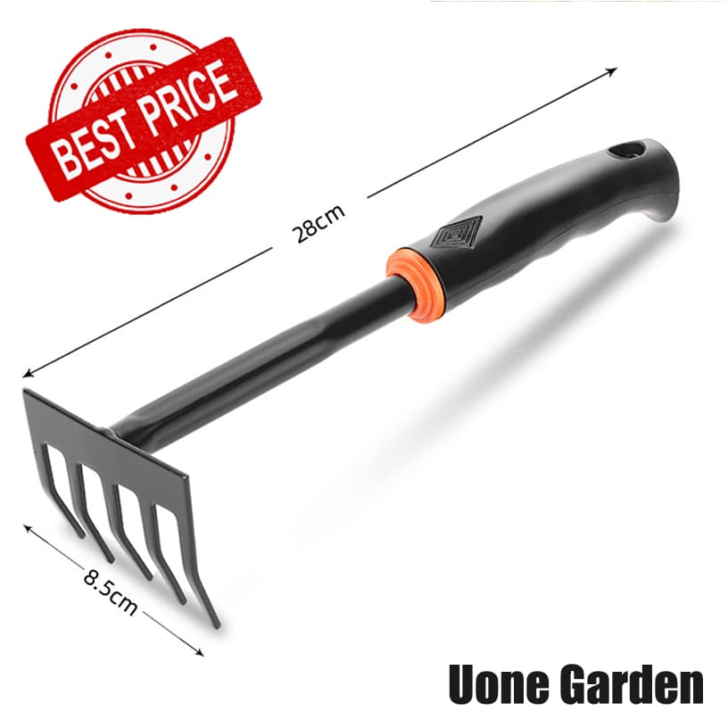 Uone Garden T001 ชุดอุปกรณ์ทำสวน จัดสวน ตกแต่งสวน คราด จอบขุด จอบถาก เสียม ชุดอุปกรณ์พรวนดิน รูปที่ 8