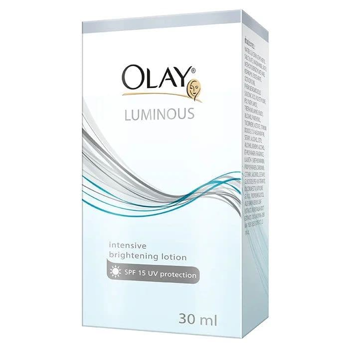 OLAY โอเลย์ ลูมินัส อินเทนซีฟ ไบร์ทเทนนิ่ง โลชั่น SPF15 30 มล.บำรุงผิวหน้า ให้ความชุ่มชื้น เนื้อบางเบา สำหรับผิวผสม-มัน รูปที่ 4