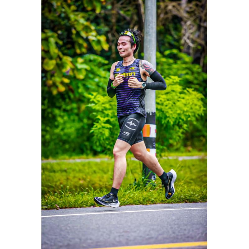 กางเกงรัดกล้ามเนื้อขาสั้นชาย North Runner รูปที่ 1
