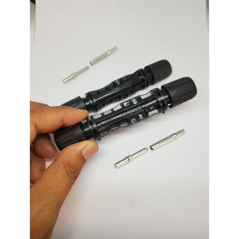 MC4 1500V 50A ตัวเชื่อมสำหรับแผงโซล่าโซล่าร์เซลล์ solar cell MC 4 CONNECTOR รูปที่ 3