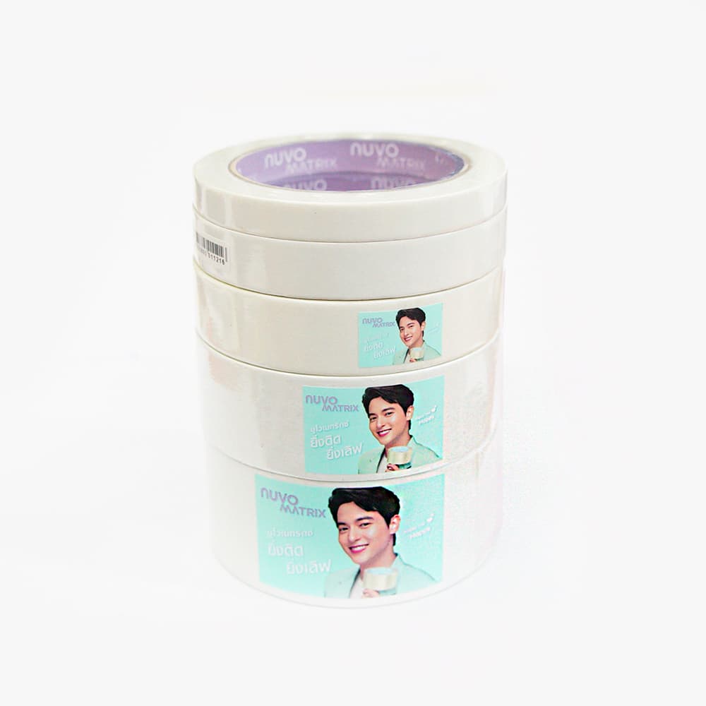 เทปเยื่อกาวสองหน้า NUVO MATRIX เทปกาวสองหน้าบาง เมททริกซ์ ยาว 20 หลา รูปที่ 2