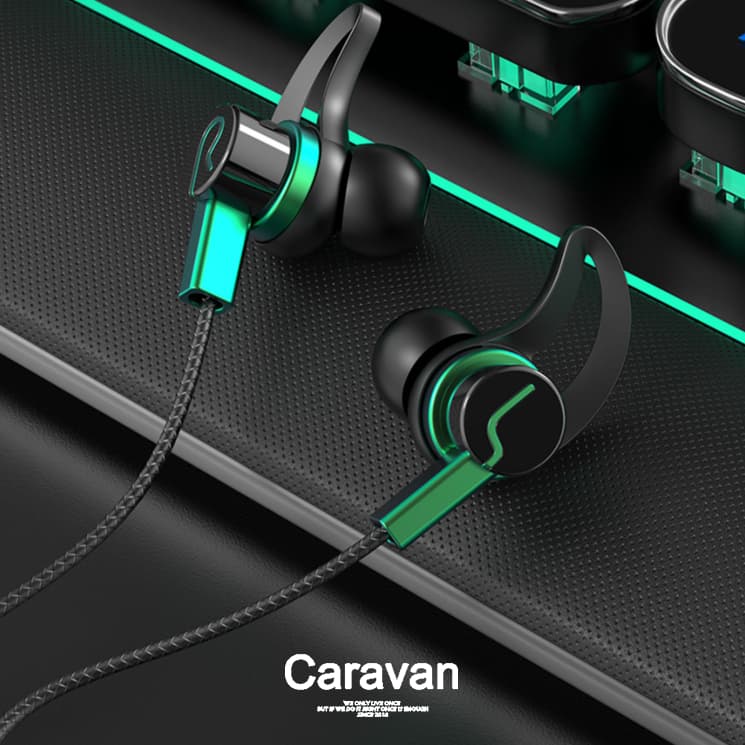 Caravan Crew Earphone หูฟัง เกมมิ่ง หูฟังเบสหนัก 3.5MM รูปที่ 3