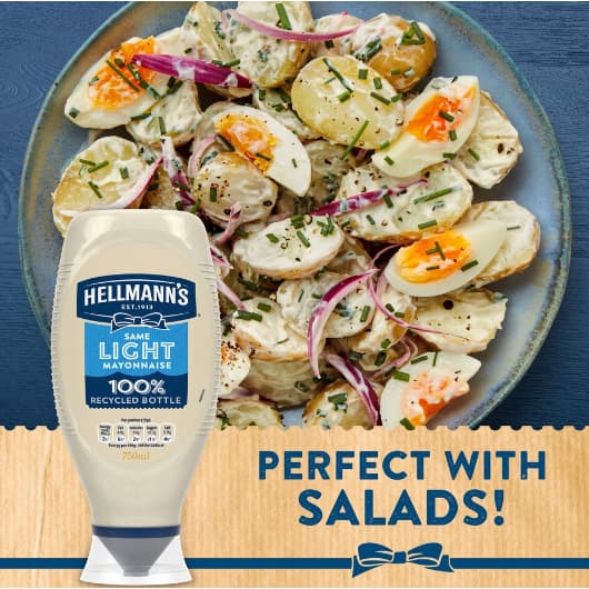 มายองเนส แคลต่ำ Hellmann's Mayonnaise Light 250ml - Low Calories รูปที่ 2