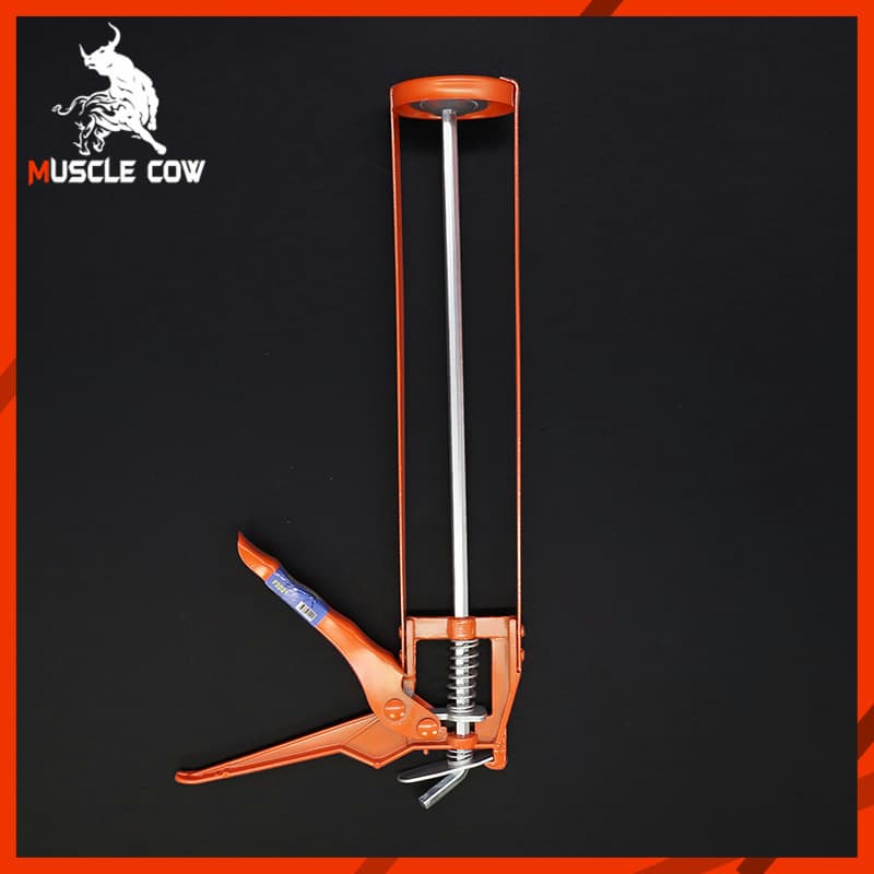 MUSCLE COWซิลิโคน อุดรอยรั่ว กันน้ำซึม ปืนยิงกาว ไม่กัดผิวกระจก ใช้ติดวัสดุได้หลากหลาย เช่น PVC ไม้ คอนกรีต เหล็ก กระจก รูปที่ 6