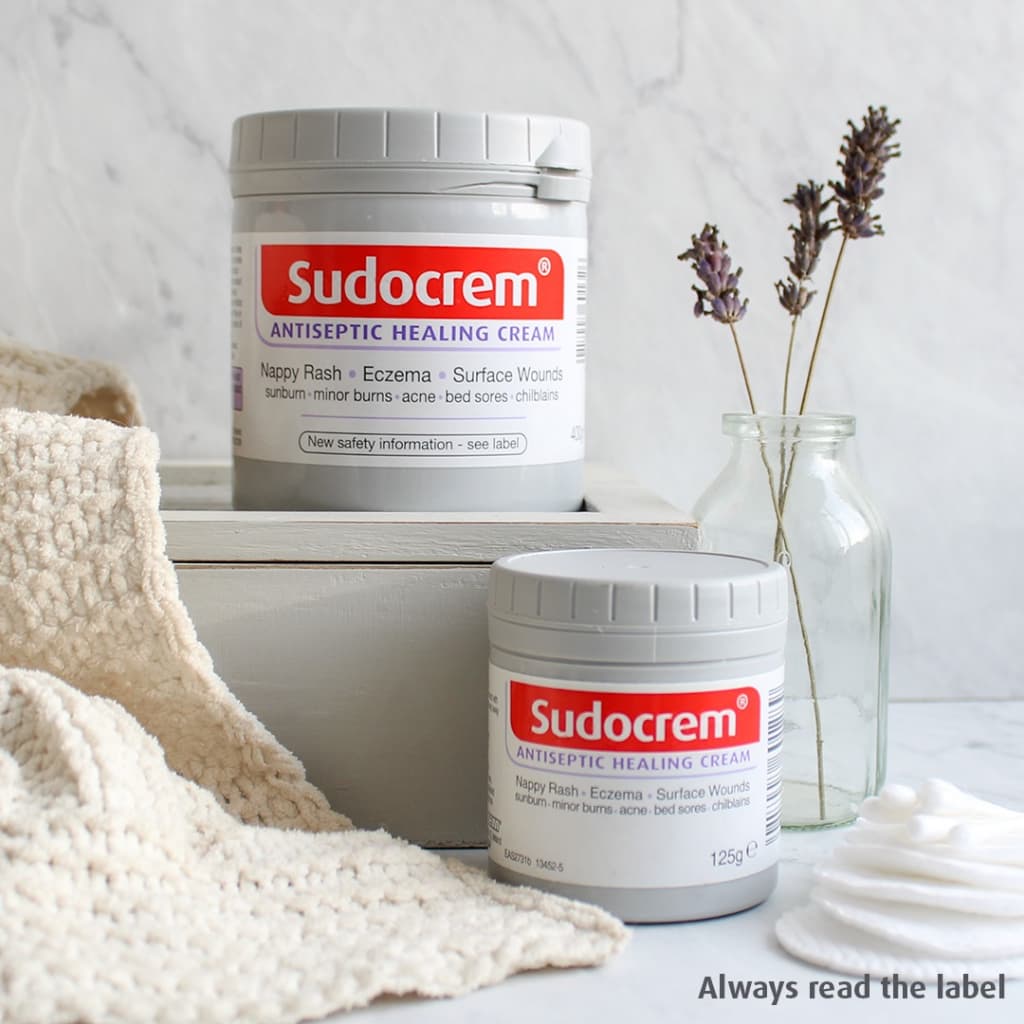 ลอทใหม่ Sudocrem ซูโดครีม กระปุกใหญ่125g. ครีมทาก้นเด็ก ครีมทาผื่นผ้าอ้อม รูปที่ 6