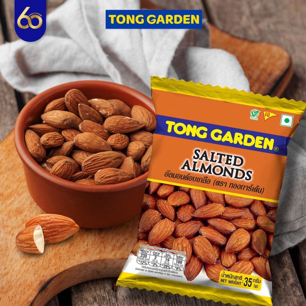 Tonggarden อัลมอนด์อบเกลือ 35 กรัม รูปที่ 5