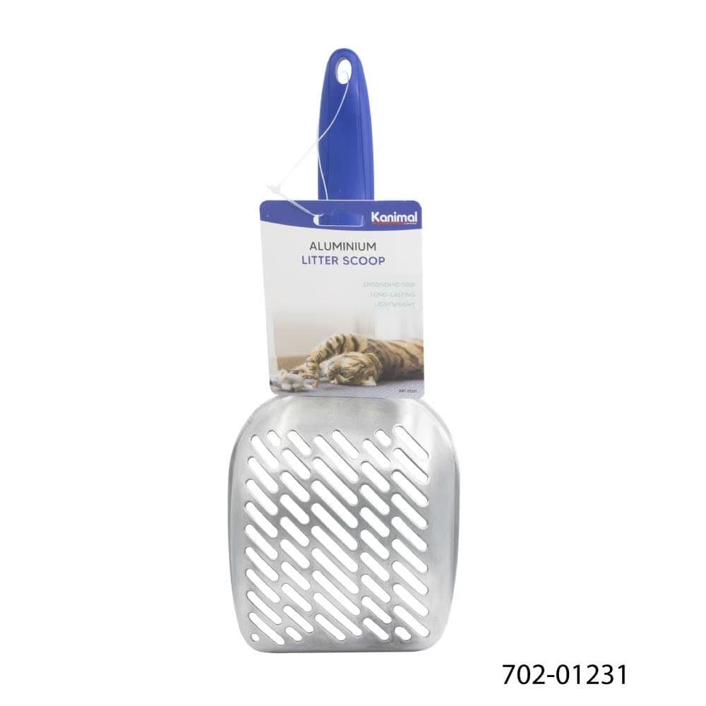 Kanimal Aluminium Cat Litter Scoop ที่ตักทรายแมว ช้อนใหญ่พิเศษ สำหรับทรายภูเขาไฟ ไม้สน ข้าวโพด ทรายเบนโทไนท์ รูปที่ 2