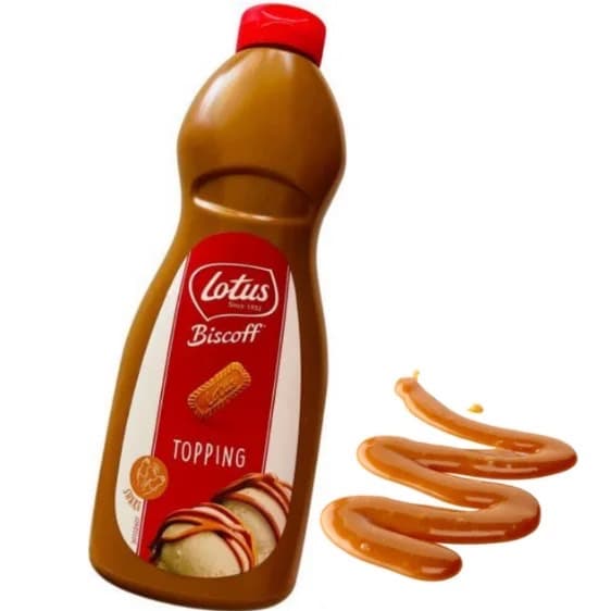 Lotus Biscoff Topping โลตัสบิสคอฟ ท็อปปิ้งซอส ขนาด 1 Kg. BBE: 23/09/2026 รูปที่ 3
