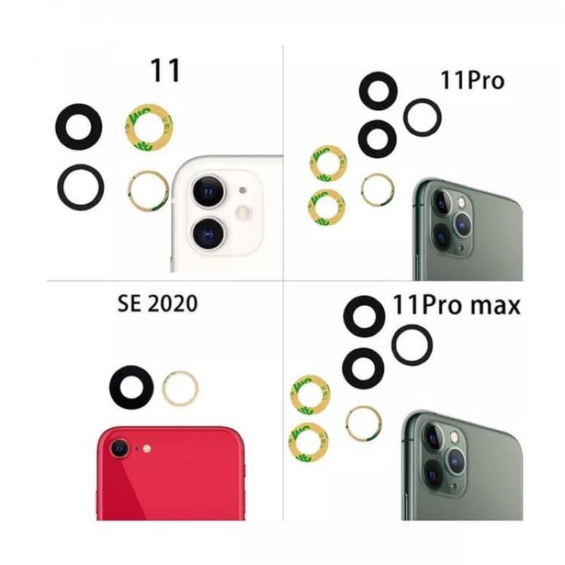 เลนกล้อง ใช้สำหรับ i6 6S Plus i7 7 Plus i8 8 Plus X XS Max 11 Pro max 12 promax 13 pro max 14,14pro 14promax กระจกเลนกล้ รูปที่ 2