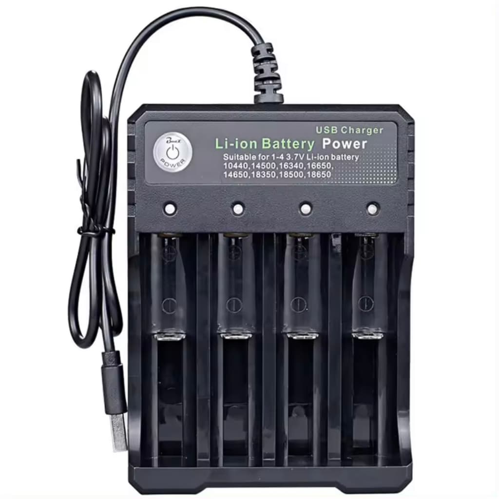 ที่ชาร์จถ่าน Li-ion Bettery เครื่องชาร์จถ่าน รางชาร์จ 3.7v 1/2/4 ช่อง ชาร์จไวตัดไฟเอง รองรับถ่าน 18650 26650 L72 รูปที่ 5