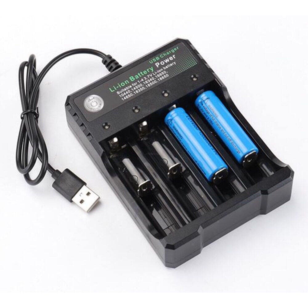 ที่ชาร์จถ่าน Li-ion Bettery เครื่องชาร์จถ่าน รางชาร์จ 3.7v 1/2/4 ช่อง ชาร์จไวตัดไฟเอง รองรับถ่าน 18650 26650 L72 รูปที่ 9