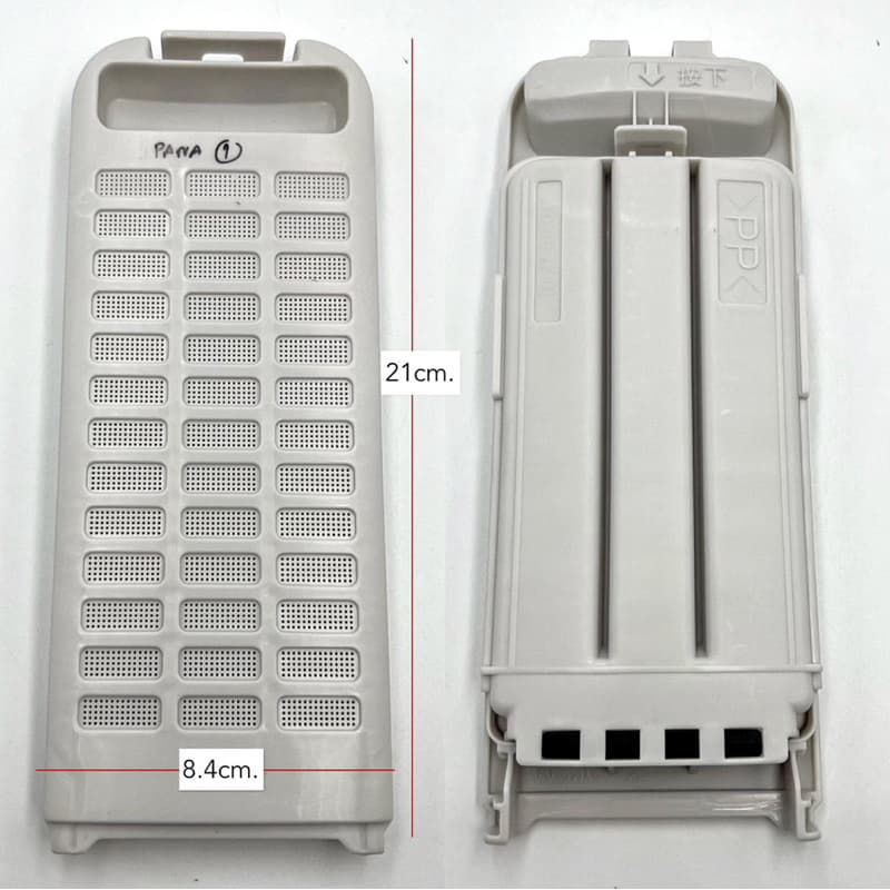 ตลับกรอง เครื่องซักผ้า PANASONIC #1 ขนาด 8.4x21cm. ฟิลเตอร์กรองขยะ รูปที่ 2