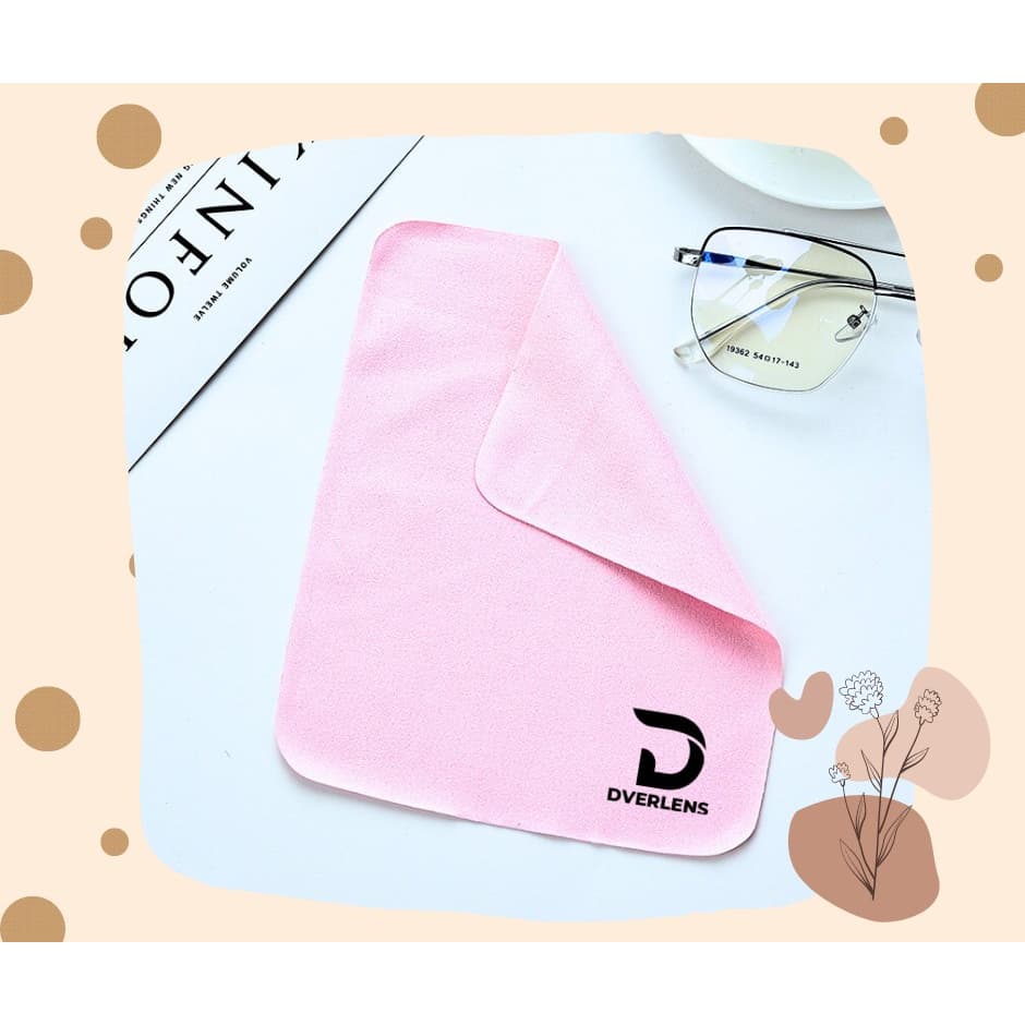 ผ้าเช็ดแว่น ผ้าเช็ดเลนส์ แบบคละสี Dver Lens : Super lens cleaning cloth ลดคราบมัน ลดรอยนิ้วมือ ซักได้ ใช้ได้หลายรอบ รูปที่ 4