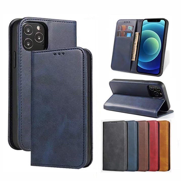 เคสฝาพับ หนัง XUNTE รุ่น Samsung A7 2018 A9 PRO C9 PRO A8 PLUS J4 PLUS J6 PLUS A6 plus J8 เคสกระเป๋า ตั้งได้ รูปที่ 2