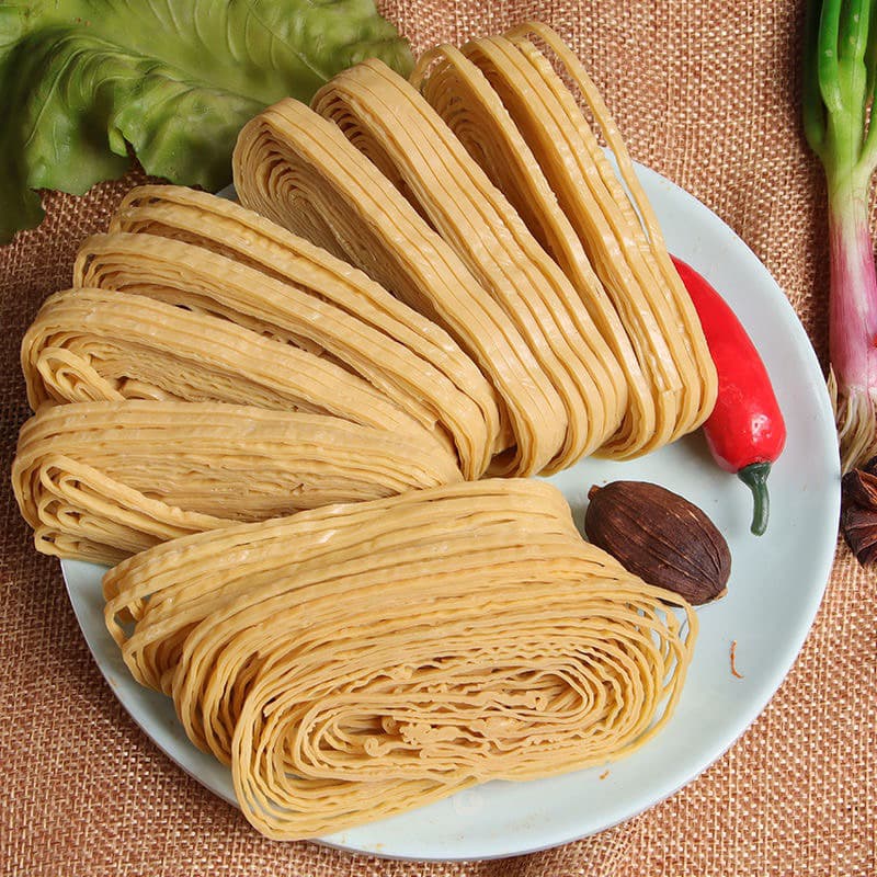 เต้าหู้เส้น เต้าหู้ฝอย ผัด ต้ม ยำ เส้นอร่อย 200g豆腐丝 รูปที่ 4