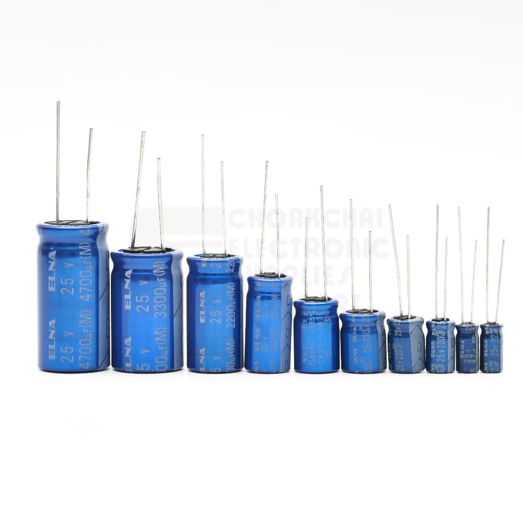 ELNA RE3 ตัวเก็บประจุ คาปาซิเตอร์ เลือกเบอร์ 1000uf - 4700uF 25V 50V คุณภาพสูง แบรนด์ญี่ปุ่น Capacitor คาปา C แคป Cap รูปที่ 2