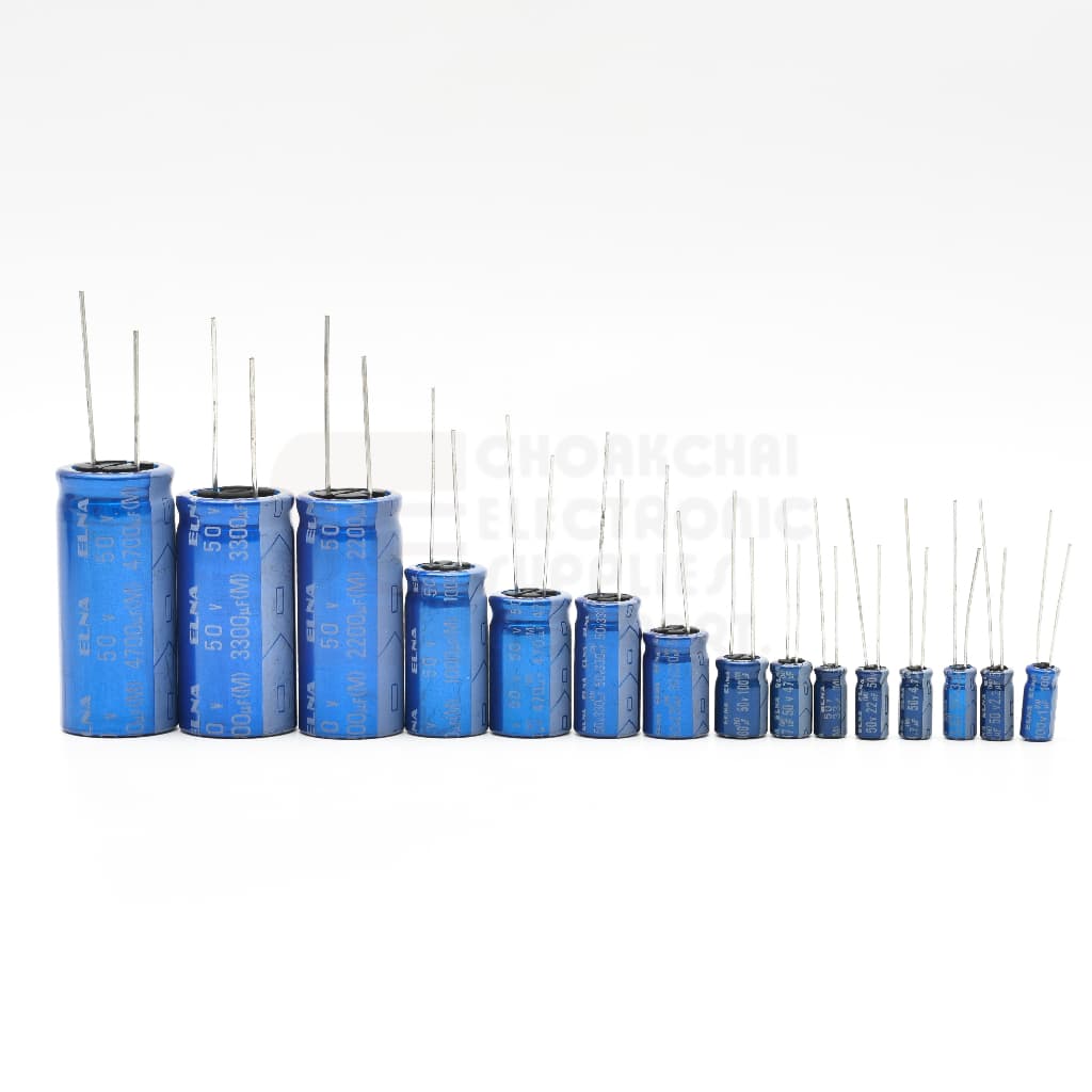 ELNA RE3 ตัวเก็บประจุ คาปาซิเตอร์ เลือกเบอร์ 1000uf - 4700uF 25V 50V คุณภาพสูง แบรนด์ญี่ปุ่น Capacitor คาปา C แคป Cap รูปที่ 6