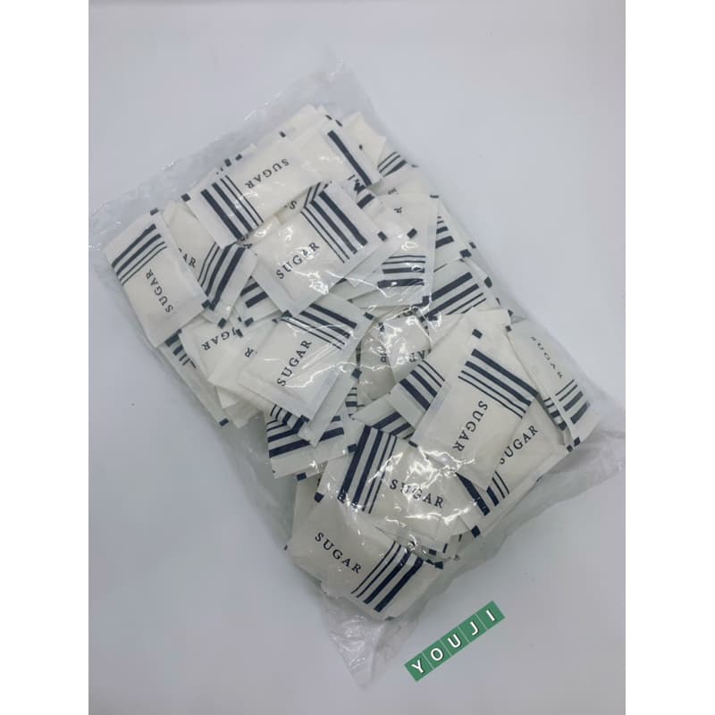 น้ำตาลทรายขาว 6 กรัม 100 ซอง / White sugar 6 g. 100pcs รูปที่ 4