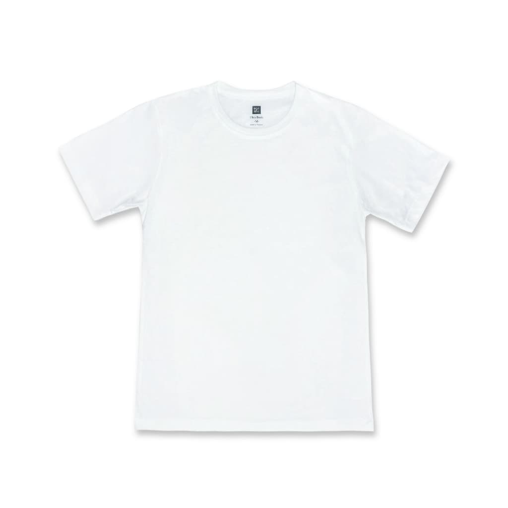 100Salueng เสื้อยืดคอกลม แขนสั้น ผ้าใส่โคตรนิ่ม ultra basic ใส่ได้ทุกเพศ ทุกวัย รอบอก 36-50 นิ้ว รูปที่ 7
