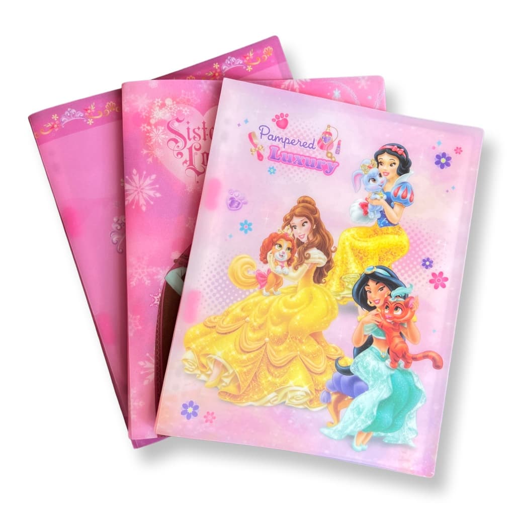 แฟ้มโฮลเดอร์ A4 พร้อมไส้ 10 แผ่น แฟ้มโชว์เอกสารลายดิสนี่ย์ Disney งานลิขสิทธิ์แท้ แบบเพิ่มไส้ได้ รูปที่ 1