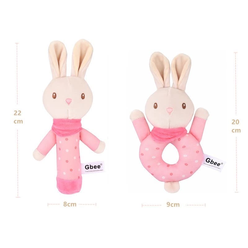 ตุ๊กตาหัดจับ​ ตุ๊กตามือบีบ ตุ๊กตาเขย่า มีเสียง​ ของเล่นเสริมพัฒนาการ กรุ๊งกริ๊ง​ กระตุ้นการหยิบจับ​ของทารก รูปที่ 5