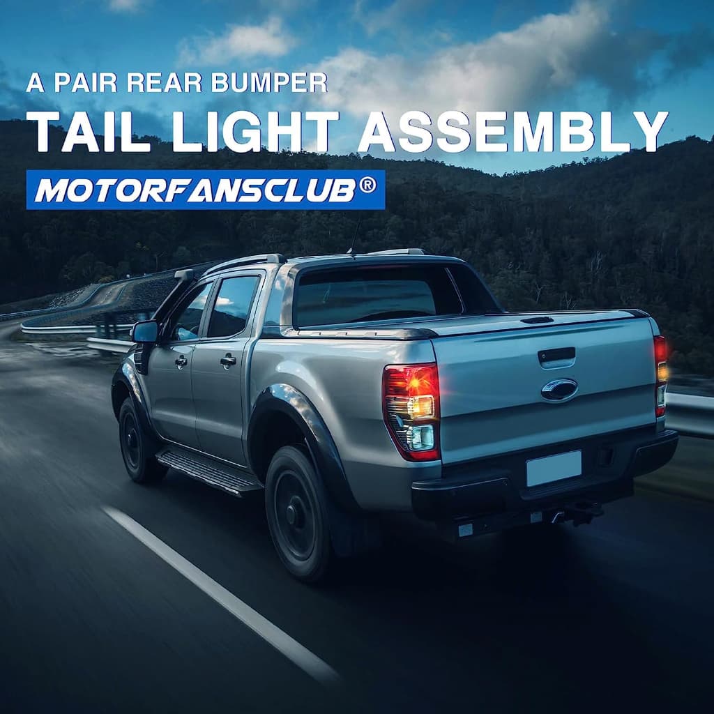 ไฟท้าย for Ford Ranger 2012-2018 ฟอร์ด เรนเจอร์ ปี ไฟท้าย พร้อมขั้ว และหลอดไฟ Tail light Tail lamp Ford รูปที่ 4