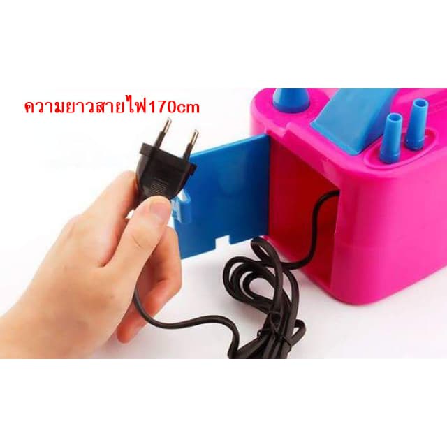 ที่สูบลูกโป่ง ที่สูบลมไฟฟ้า เครื่องเป่าลูกโป่ง เครื่องเป่าลูกโป่งไฟฟ้า ที่สูบลูกโป่งไฟฟ้า ที่สูบลมลูกโป่ง ประหยัดเวลาไ รูปที่ 4