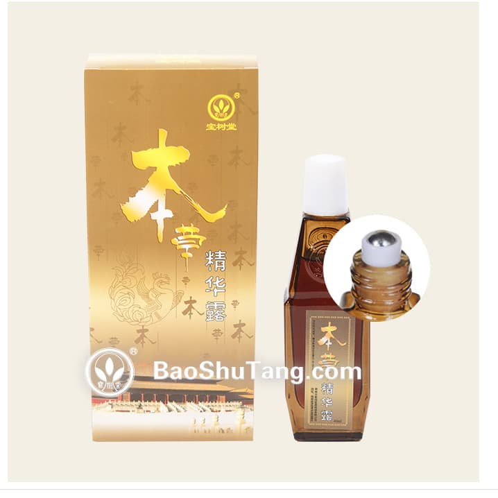 ล็อตผลิตใหม่ น้ำมันชมด เช็ด น้ำมันนวด กลิ่นหอมสดชื่น Ben Cao Jin Hua Lu ขนาด 40 ml รูปที่ 3