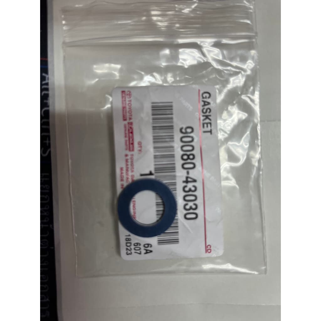แหวนรองน๊อตถ่ายน้ำมันเครื่อง TOYOTA ทุกรุ่น แท้ห้าง รหัส90080-43030 สินค้ามาเป็นแพ็กเก็จร้านขายแยก รูปที่ 3