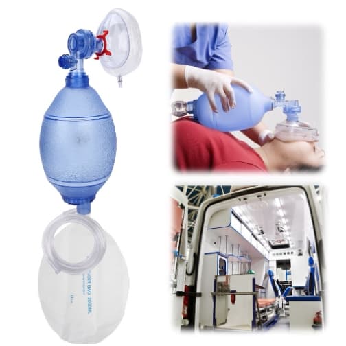 ชุดช่วยหายใจมือบีบสำหรับผู้ใหญ่ เด็กโต ทารก Ambu Bag Adult pvc Ambu Bag Child Ambu Bag infant ออกใบกำกับภาษีได้ รูปที่ 2