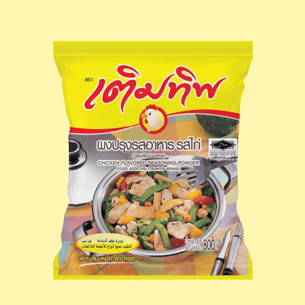 Termtip เติมทิพ ผงปรุงรส รสไก่ 800 กรัม รูปที่ 2