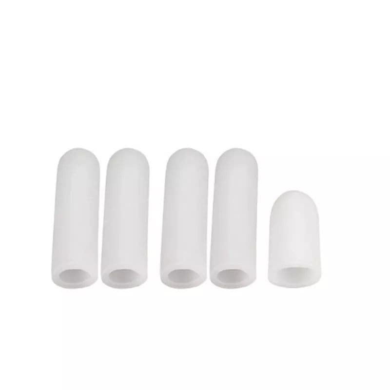 ปลอกนิ้วซิลิโคน ปลอกสวมนิ้วถนอมนิ้วซิลิโคน 5 ชิ้น 5pcs finger protectors silicone ถนอมนิ้วลดการเสียดสี เพิ่มความชุ่มชื้น รูปที่ 8