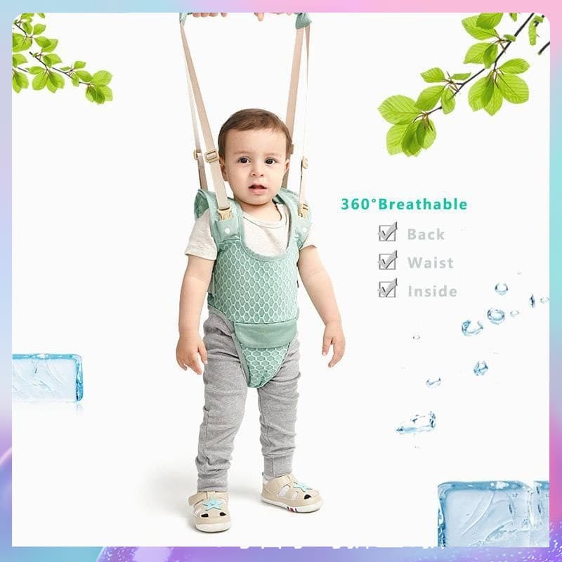 สายพยุงหัดเดินเด็ก เป้ฝึกเดิน2ใน1 สำหรับทารก9-24เดือน+สายจูงพรีเมี่ยม รูปที่ 3