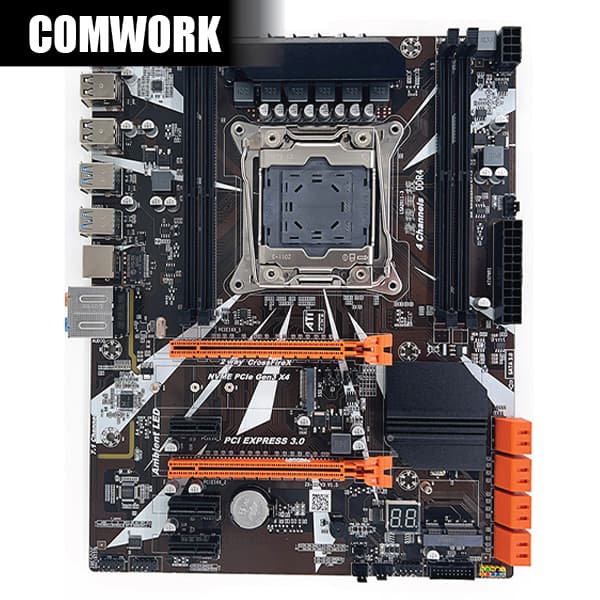 เมนบอร์ด ATERMITER X99 ZX 99EV3 ATX LGA 2011-3 WORKSTATION SERVER MAINBOARD MOTHERBOARD CPU XEON รูปที่ 1