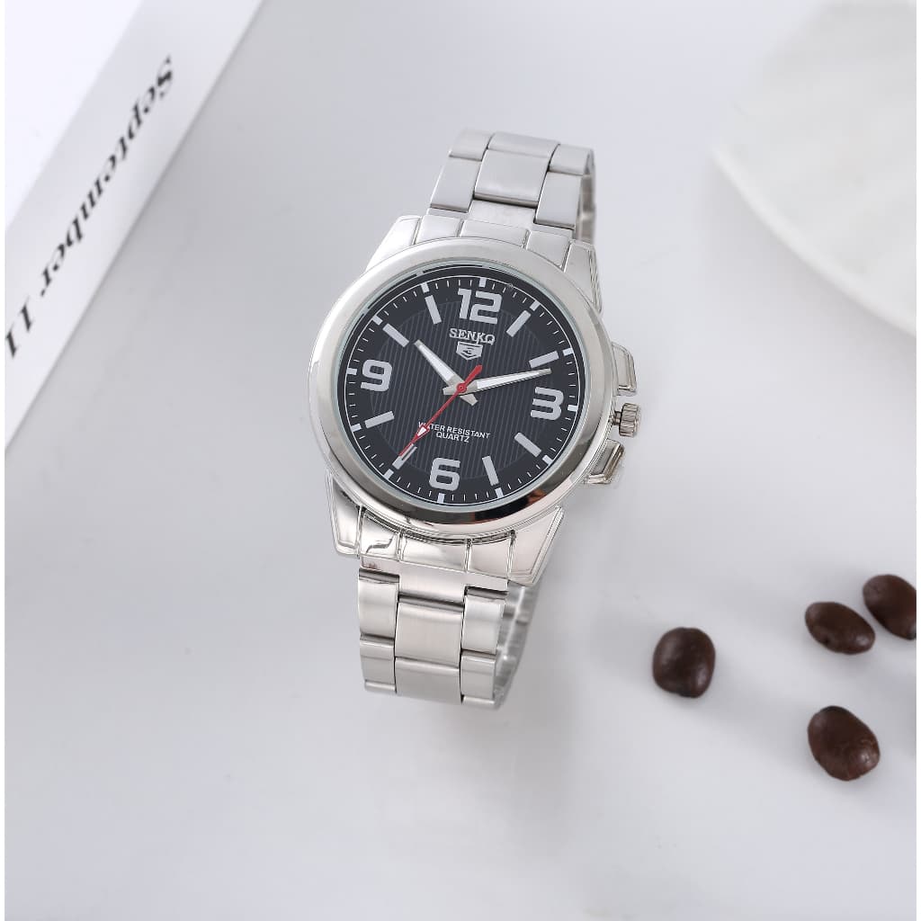 SENKQ LH-4 นาฬิกาข้อมือผู้หญิงแท้แฟชั่น กันน้ำได้ 100% สายสเตนเลส รูปที่ 8