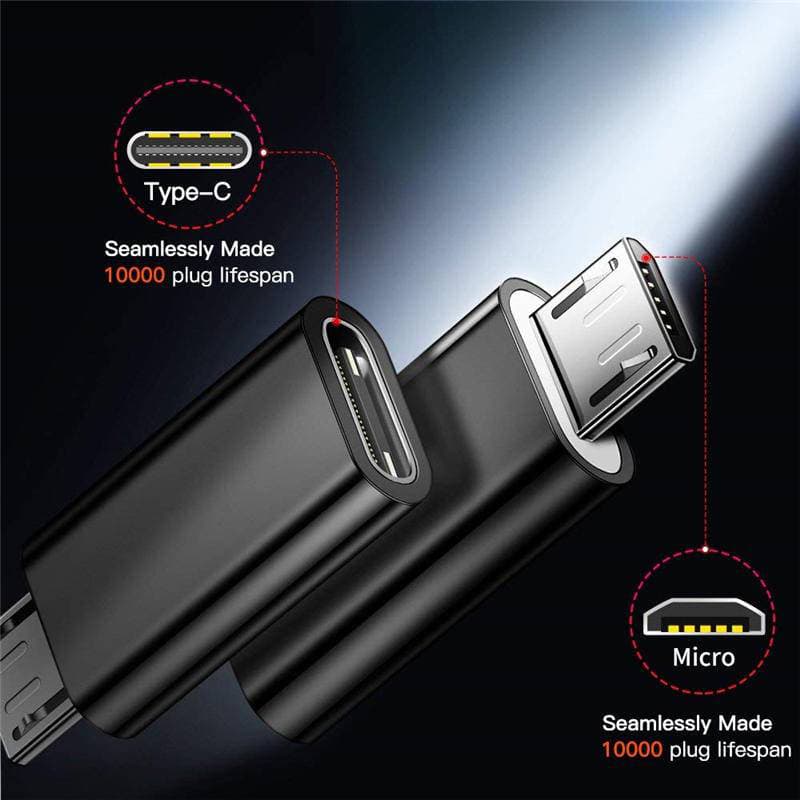 หัวแปลง USB 3.0 อแดปเตอร์ OTG อะแดปเตอร์ USB C ชายไปยัง IOS/Type-C/Micro USB Female Converter ไปยัง USB Converter รูปที่ 2