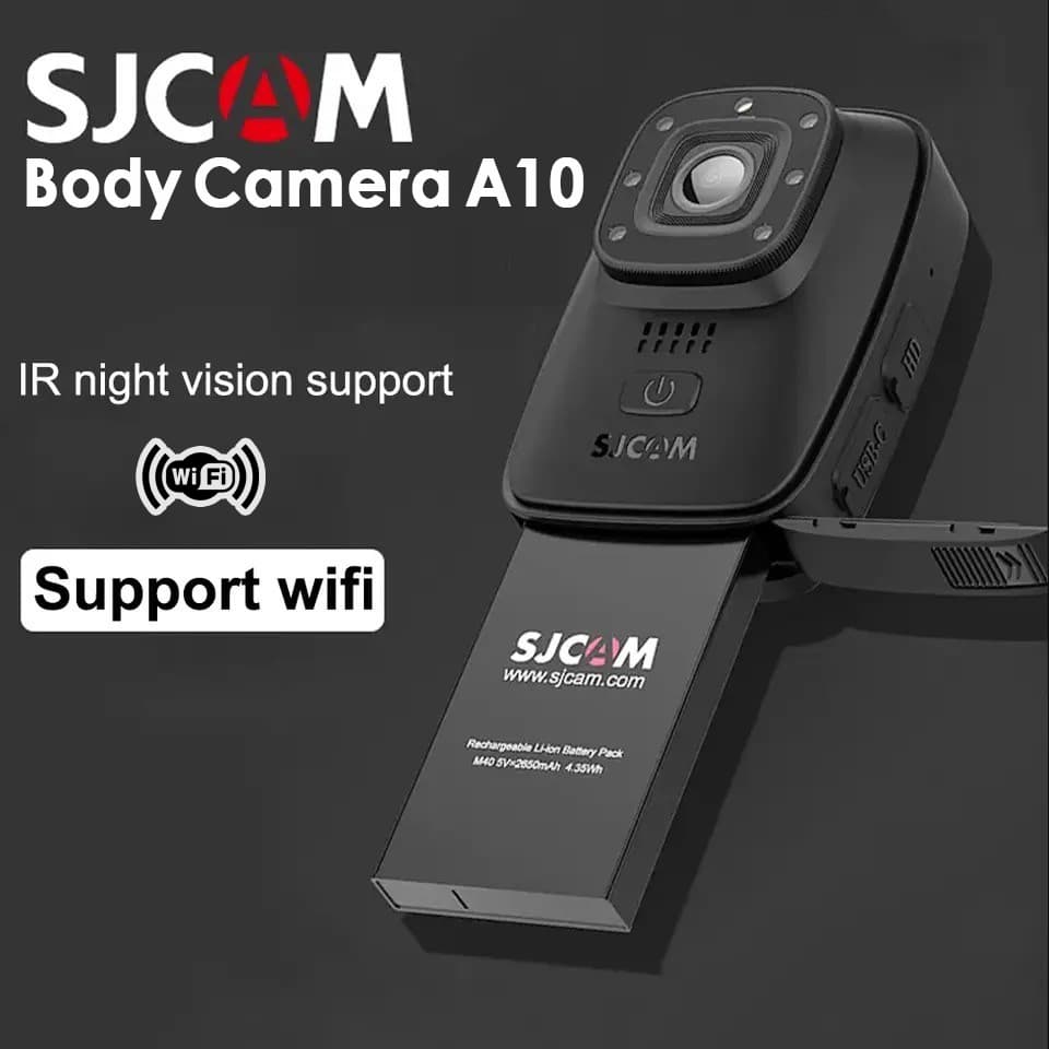 SJCAM A10 กล้องติดตัวตำรวจ Full HD 1080p Police Body Camera Night Vision ถ่ายภาพแม้ในที่มืด แบตอึด รูปที่ 8