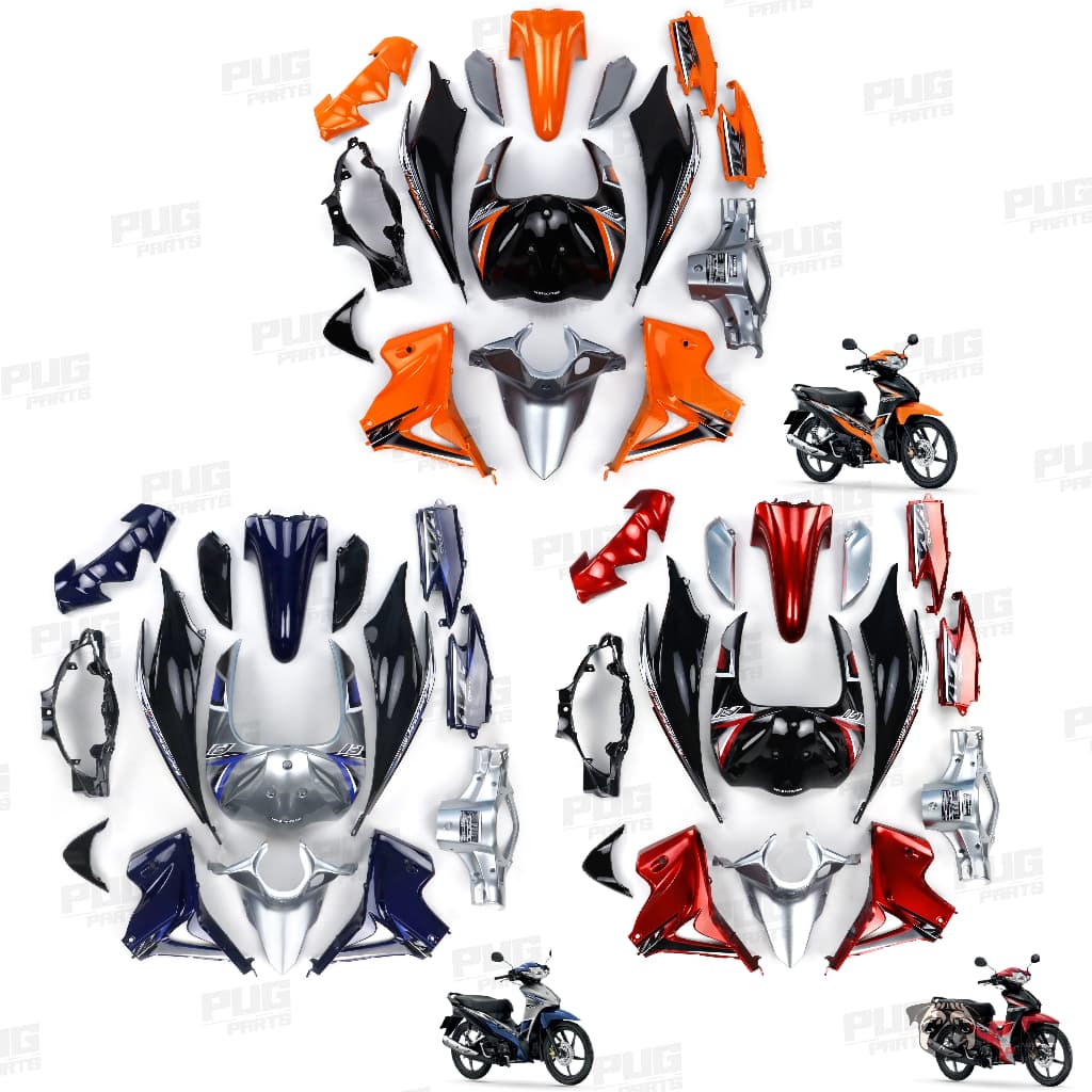 PUGParts ชุดสีเดิมwave110 i ปี2011-2018 ชุดสีเดิมเวฟ110i ชุดสีเดิมเวฟ ชุดสีเวฟ110i ชุดสีเวฟปี2017 รูปที่ 1