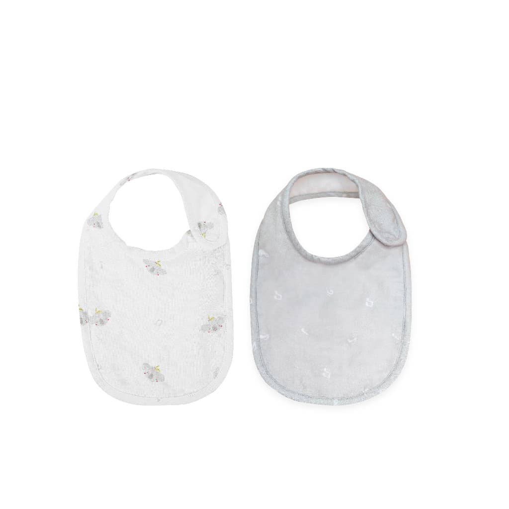 Granny Ben ผ้ากันเปื้อนน้ำลายใยเทนเซล TENCEL™ Muslin BIB จำนวน 2 ชิ้น รูปที่ 3