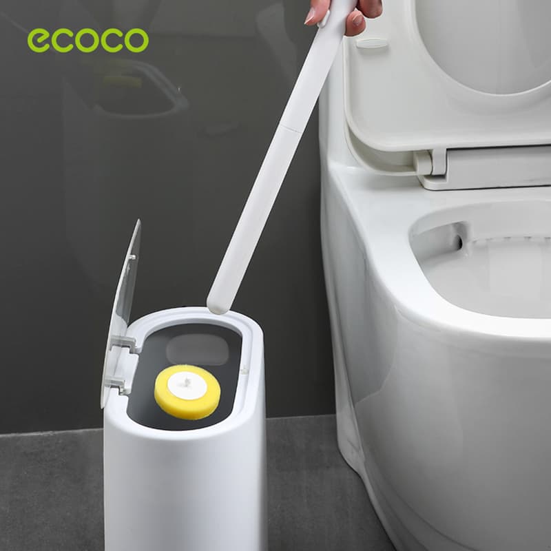 ECOCO แปรงขัดห้องน้ำ แบบใช้แล้วทิ้ง เปลี่ยนหัวได้ มีน้ำยาในตัว 1 ชิ้น รูปที่ 7