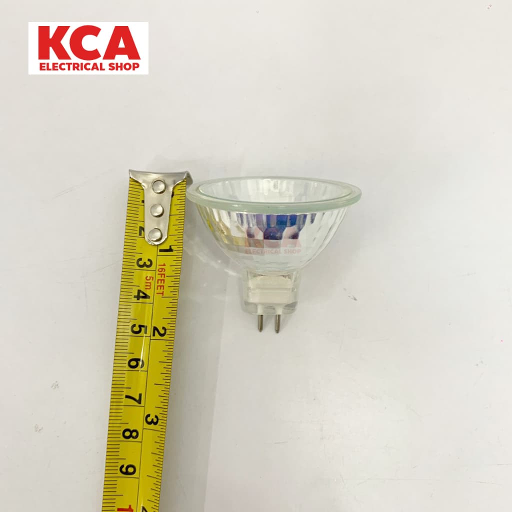 Philips หลอดไฟ ฮาโลเจน Halogen MR16 50W 12V 12โวลต์ (ผ่านหม้อแปลงเท่านั้น ห้ามต่อตรง220โวลต์เด็ดขาด) หน้าเปิดไม่มีกระจก รูปที่ 3