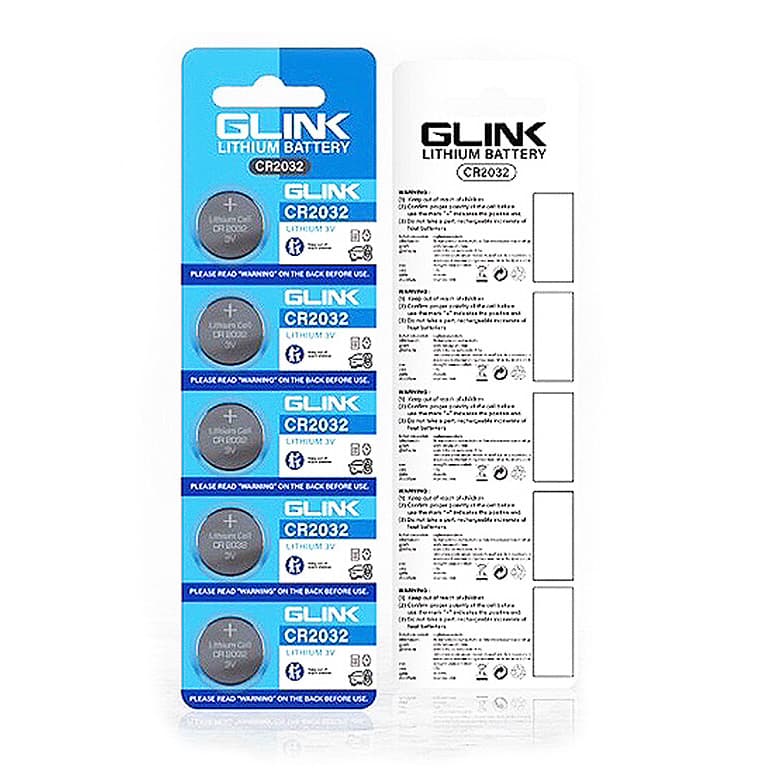 ของแท้ ถ่านไบออส/ถ่านกระดุม GLINK รุ่น CR2032 3V. 210mAh. คุณภาพดี ๆ รูปที่ 2