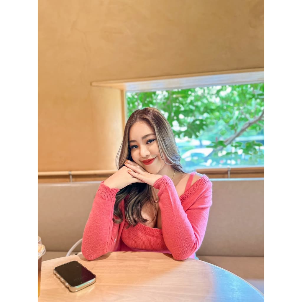 CiCi Plus+ Plus-Size ชุด Set เสื้อคลุม+สายเดี่ยวไหมพรม ผ้านุ่มใส่สบายยืดได้เยอะ สไตล์สาวโคเรีย รูปที่ 2
