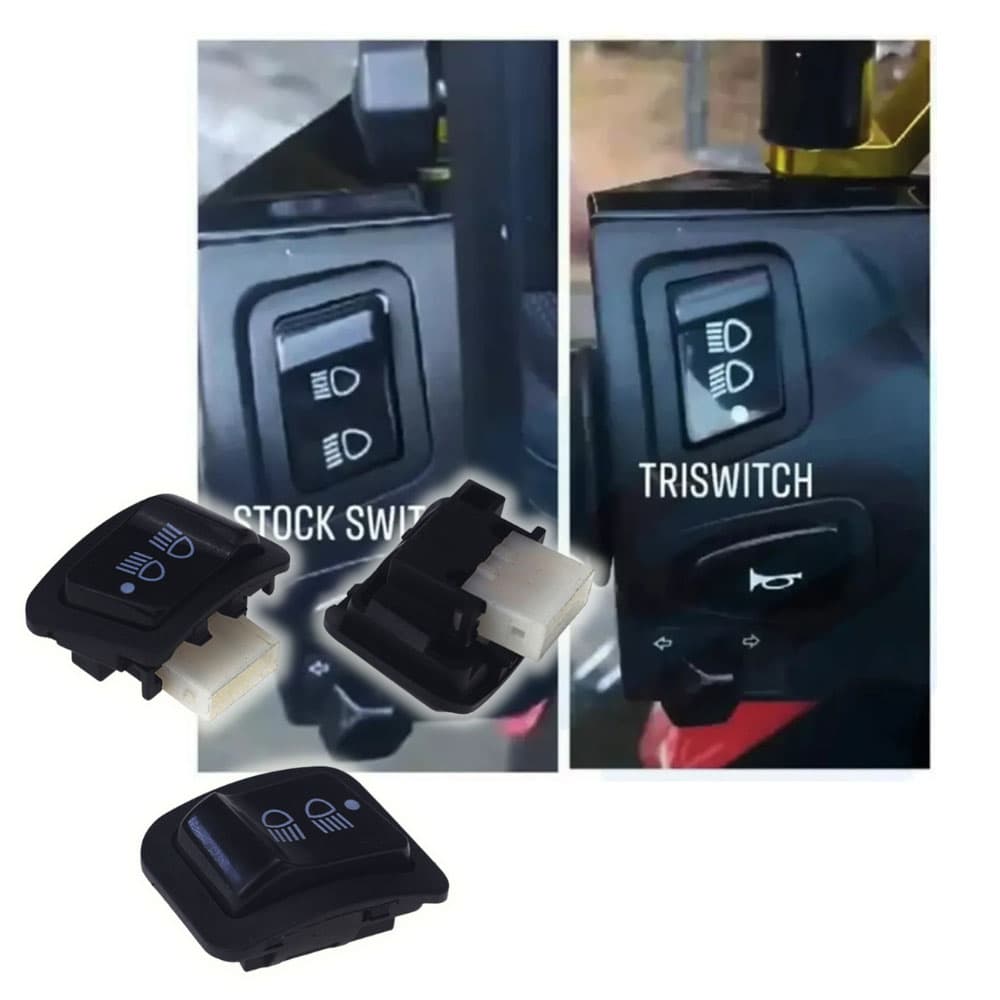 สวิทซ์ไฟสูงต่ำ ปิด-เปิด สวิตซ์ไฟ 3สเต็ป Wave 110i / Click 125i / PCX 150 / Super Cub / Scoopy-i รูปที่ 4