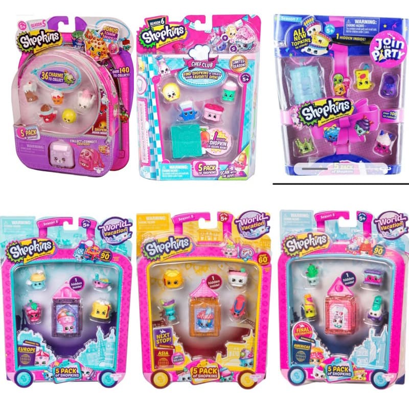Shopkin Pack-5 Season 5/6/7/8 รูปที่ 1