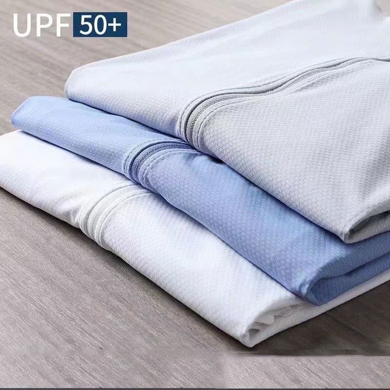 เสื้อแจ็กเก็ตกันแดดมีฮู้ด ป้องกันรังสียูวี ป้องกันแดด เหมาะกับฤดูร้อน สําหรับผู้ชาย รูปที่ 3